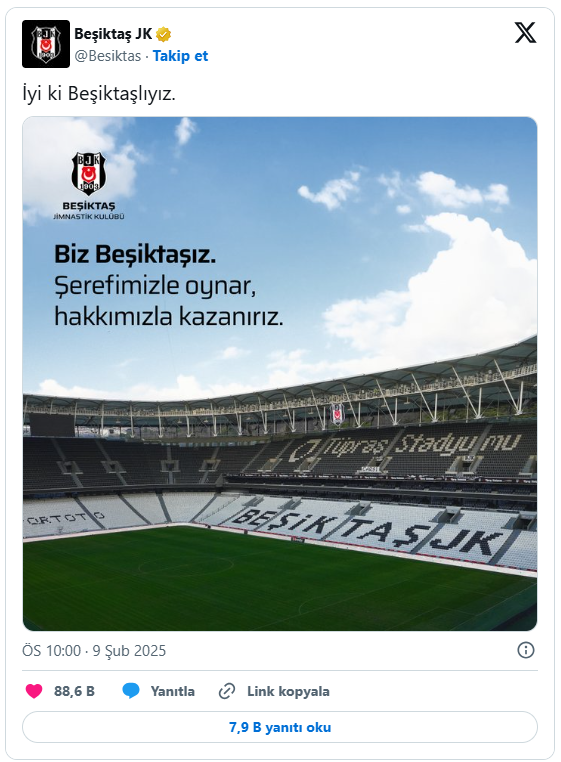 Beşiktaş Paylaşım