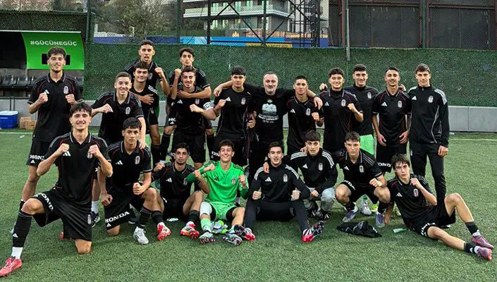 Beşiktaş altyapısından duble galibiyet