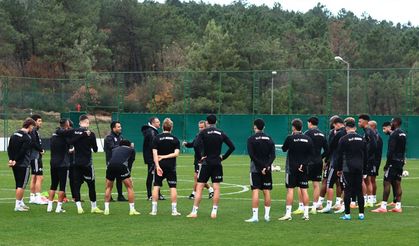 Beşiktaş Bodo maçı hazırlıklarına devam etti