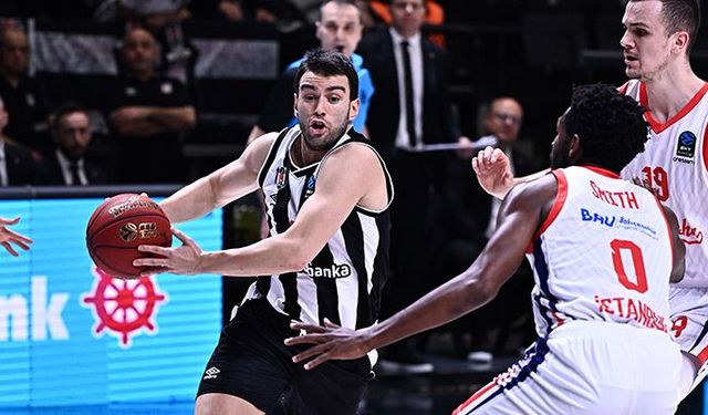 Beşiktaş Bahçeşehir Koleji'ni 89-82 mağlup etti