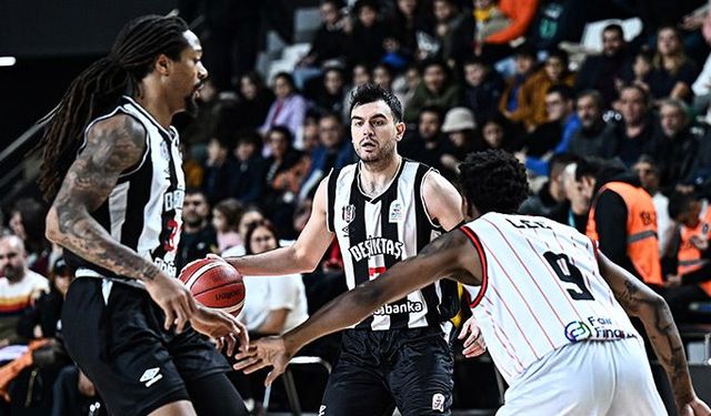 Beşiktaş Manisa Basket'e mağlup oldu