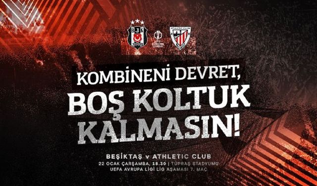 Beşiktaş'tan kombine duyurusu