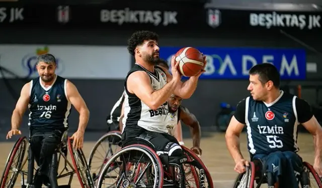 Beşiktaş Tekerlekli Basketbol Takımı Son Maçında Fark Attı