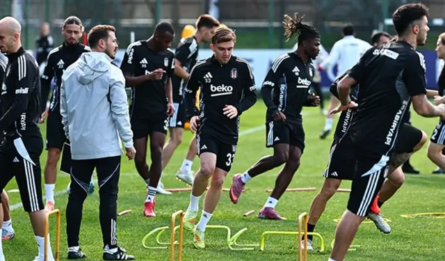 Beşiktaş, Fatih Karagümrük sınavı öncesi taktik çalıştı