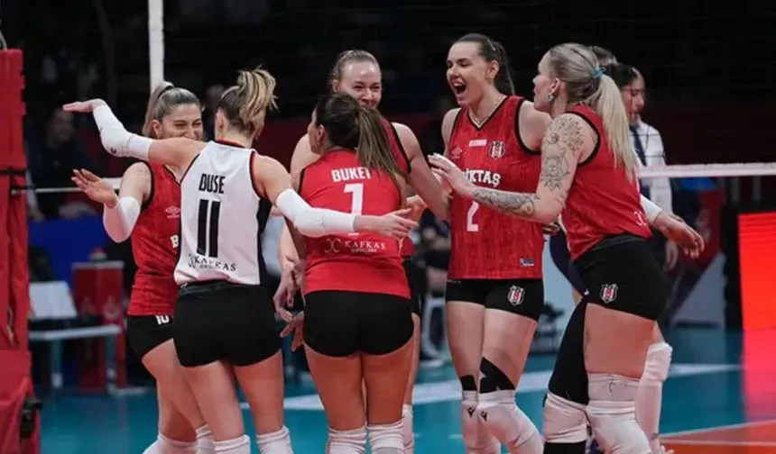 Beşiktaş Voleybol Takımı İlbank'ı Rahat Geçti