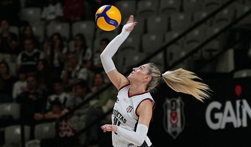 Nilüfer Belediyespor Beşiktaş'a set vermedi!