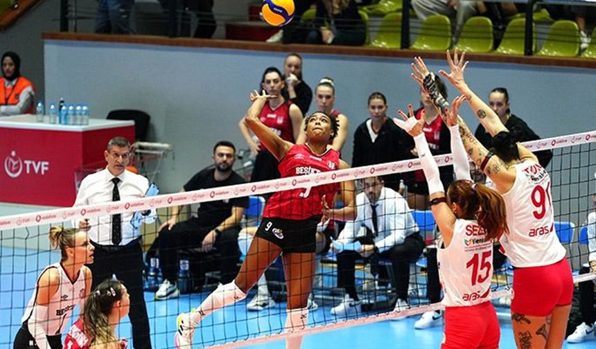 Beşiktaş Aras Kargo'ya mağlup oldu